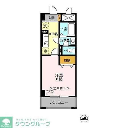 アルカンシェルの物件間取画像